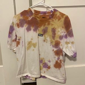 Obey tiedye shirt